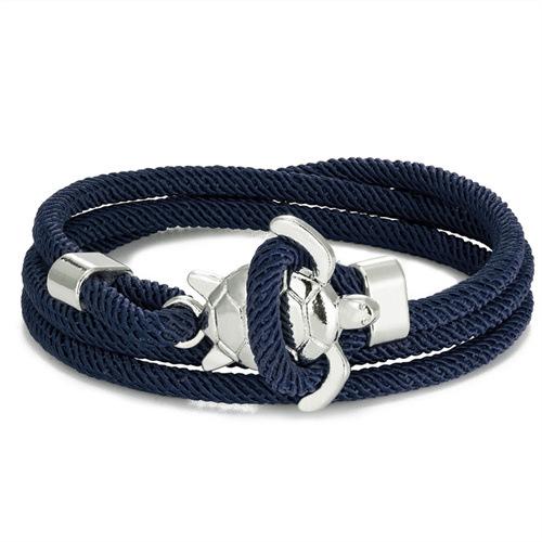 2026 Ocean Series Multi-turn Adjustable Nautical Rope Bracelet Couple Beach Style Jewelry