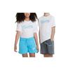 Kids Sportswear Logo Print Crew Neck Short Sleeve T-Shirt Kids Tops DX9523-100
