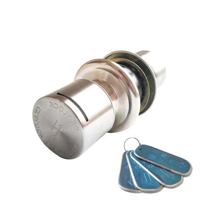 

Внутренний дверной замок отеля, сферический замок из нержавеющей стали, замок с магнитными картами/электрический замок для дома/офиса