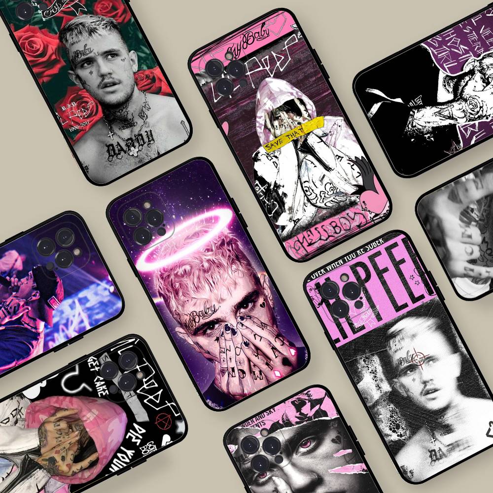 Emo Rapper Lil Peep Phone Case For Iphone 17 16 15 16e 14 13 12 11 Pro Max Plus Case Cover Coque