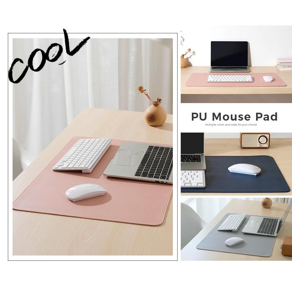 Tappetino Da Scrivania XXL In Lana Grigio – 90x33 Cm, Antiscivolo Per Mouse E Tastiera - Foto 2