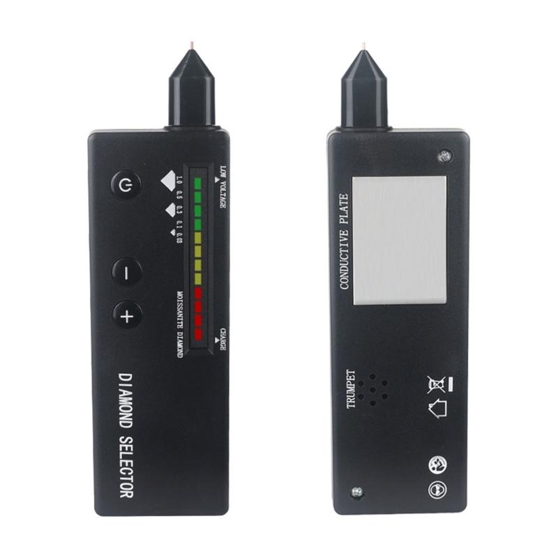 Handheld USB C Power Jewelry Hardness Meter Jewelry Tester Pen for Jewelry Testing Gemstones Detector