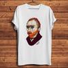 Goth Vincent Van Gogh Gothic MakeupFunny Artist TshirtShort Sleeve Oneck Unisex Casual TShirtNocrack Breathable Printing