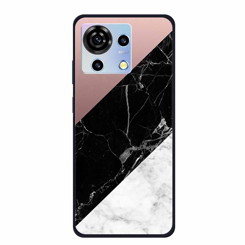 Phone Case For ZTE Blade V50 Vita Marble TPU Soft Silicone Cover for ZTE BladeV50 Vita V50Vita Cases Mica Painted Colorful Para