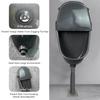 Urinario de Pared con Tapa Urinario Comercial Baño Garaje Descarga a Prueba de Salpicaduras Desviador de Orina Ajustable con Manguera para Hogar