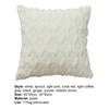 Modern Sofa Couch Decorative Plush Pillowcase Detachable Elastic Cushion Case