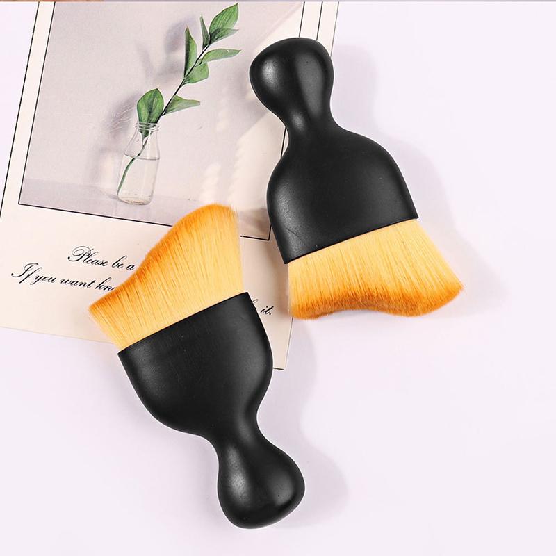 Čisticí štětec na prach z nehtů Štětec na zdobení nehtů Odstraňovač prachu z nehtů Štětec na prášek pro akrylové UV gelové laky Čištění manikúry Štětec na make-up pro krásu