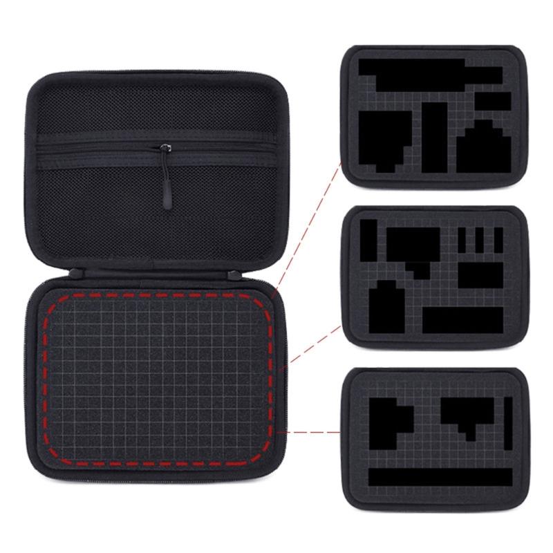 EVA Hard Case Storage Bag Organizers With Customizable Sponge Dividers For DSLR Drones And Digital Accessories