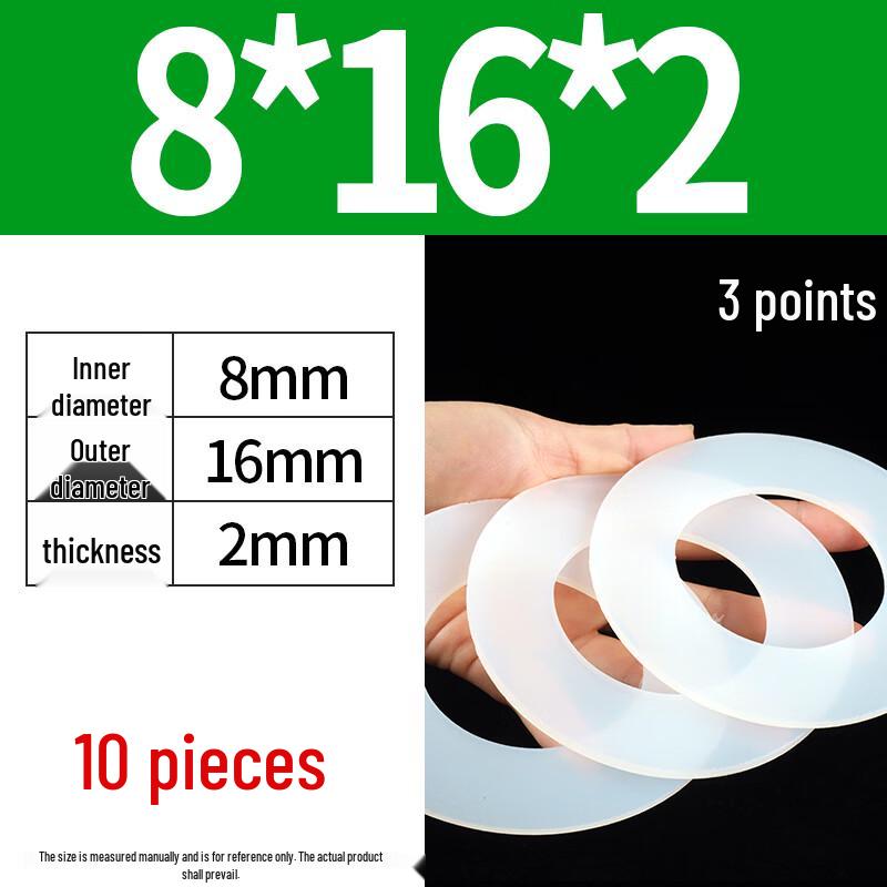 Silicone Rubber Shock Absorbing Flat Gasket