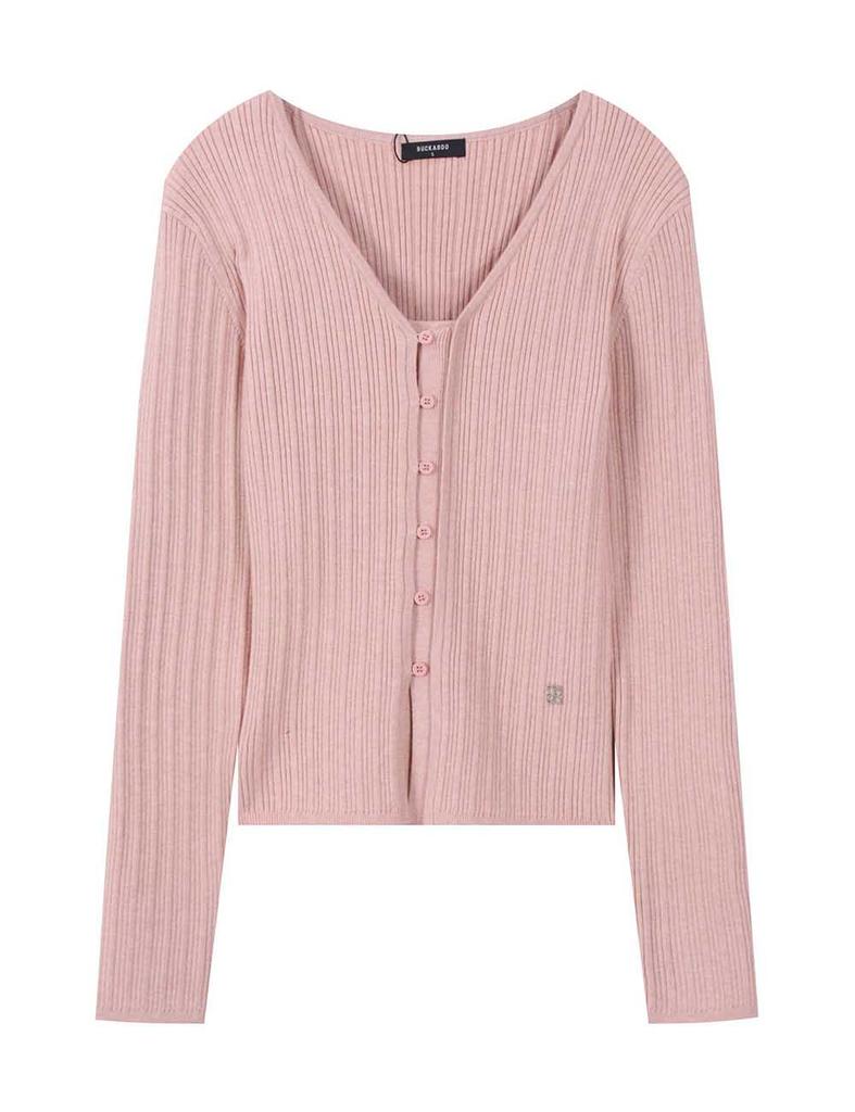 BUCKAROO Women'S Layered Knit Set Light Pink