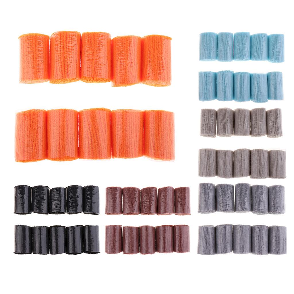 Latch Hook Kits Crocheting Rug Yarn Thick Acrylic Thread Set of Knitting Hooks for DIY Rug Making