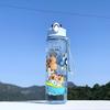 800ML Kids Water Sippy Cup PortableChildren's Plastic Water Cup Creative Cartoon Cup with Straws Leakproof Water Bottle Outdoor