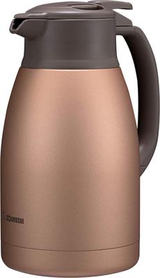 Zojirushi Thermos Stainless Steel Wide Mouth Stainless Steel Vacuum Heat and Cold Matte Pot, 1.5L, Tabletop, (Approx. 6.5cm), Double-Walled Flask,
