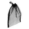 Deluxe Storage Mesh Bag with Sliding Drawstring Cord Lock Closure - Choice of Sizes