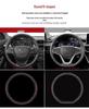 Genuine Leather Steering Wheel Cover for Wuling Hongguang SS13V Mini Truck - Four Seasons Universal Fit