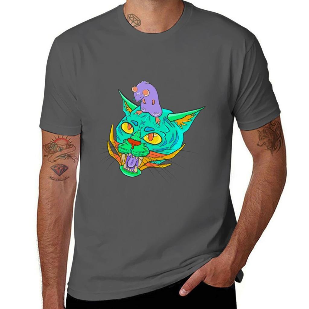 Mad Cat TShirt Standard Fit Solid Tee Shirt