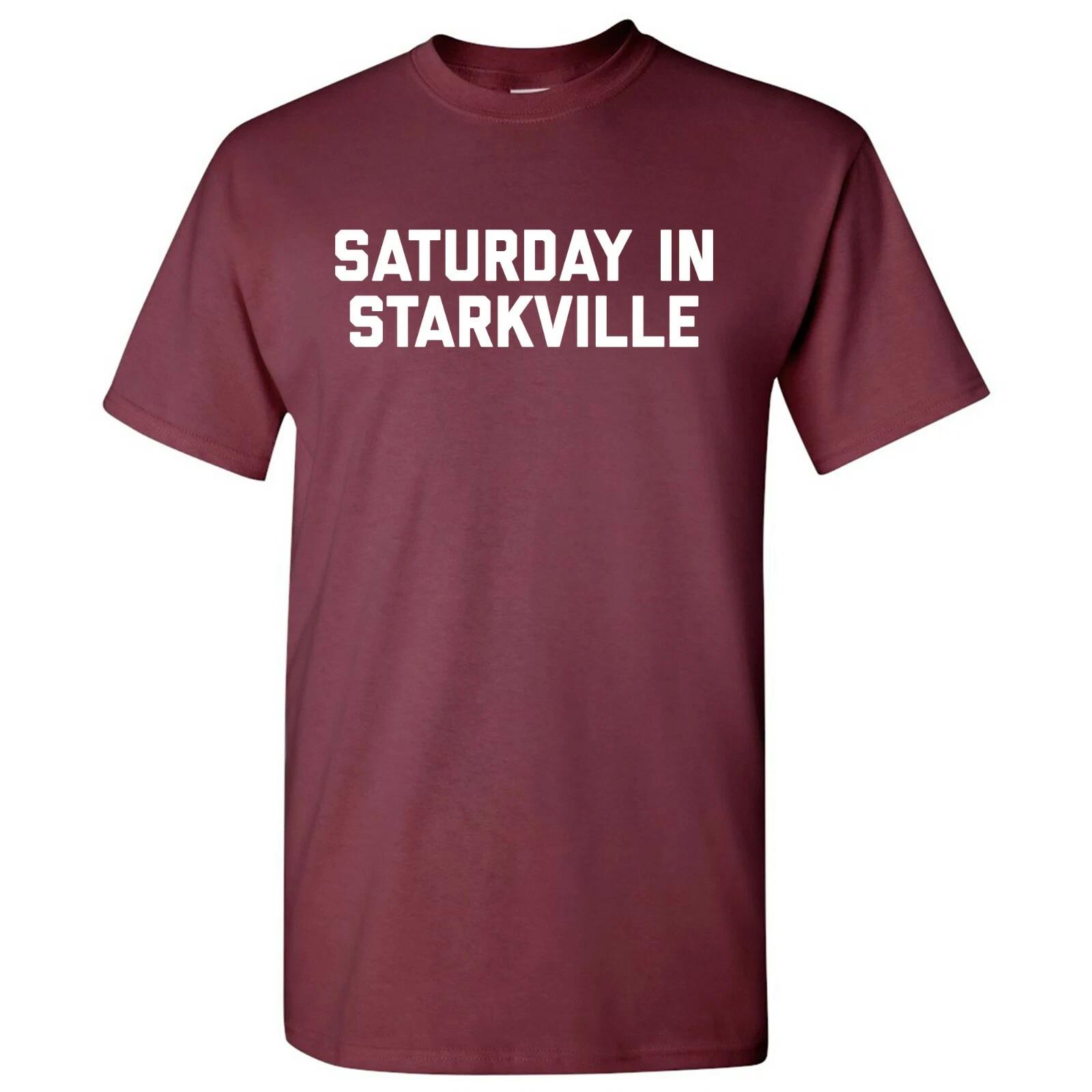 Saturday in Starkville - Football Saturdays Sport T Shirt - Maroon M