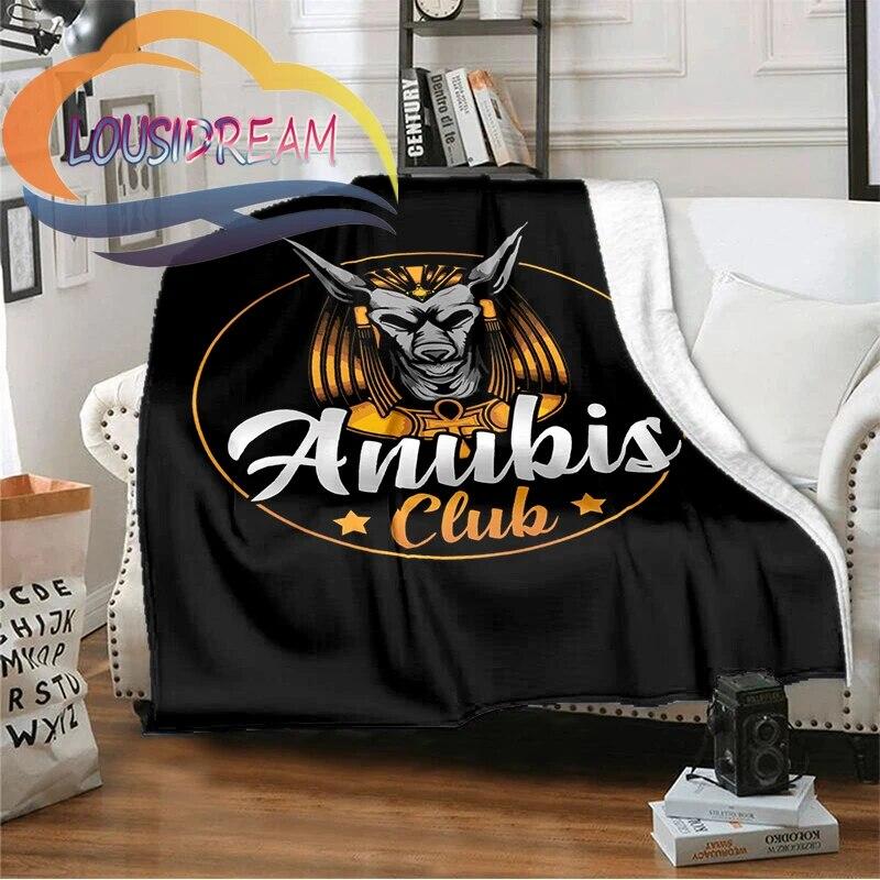 Horus Ancient Egyptian Mythology Blanket Fashion Flannel Fluffy Fleece Throw Blanket Children and Adult Gift Sofa Travel Camping