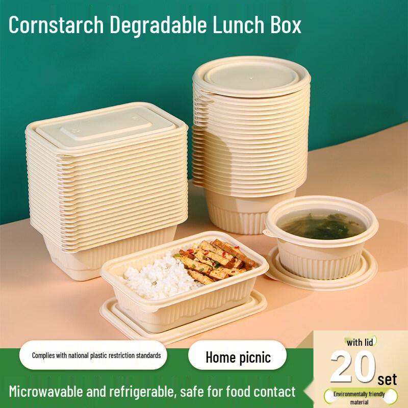 ZISIZ Biodegradable Disposable Bowls