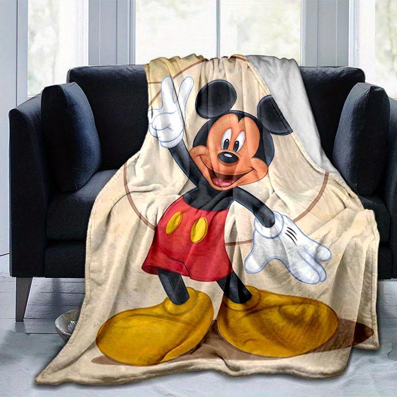 1pc. Cute Mickey Mouse Cartoon Blanket, Soft Warm Throw Blankets, Home Decor Gift Idea for Family Friends Birthday Christmas Present (Season