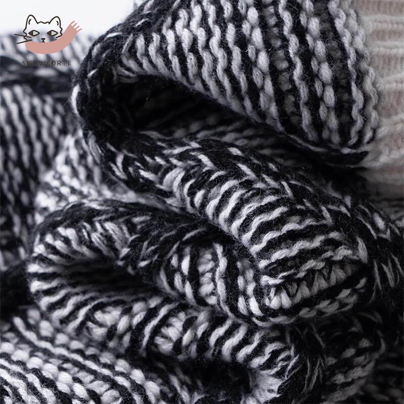 Snoford Women's Argyle Cashmere Blend Sweater