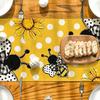 Summer Decorations Sunflower Table Runner Spring Summer Floral Bee Table Cover Summer Sunflower Decor Spring Summer Decorations for Home Party