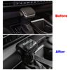 For Toyota Sienna 2024 2024 4th Interior Accessories Center Console Gear Shift Lever Knob Cover Trim Color Modify Change Sticker