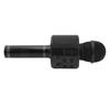 Kabelloses Bluetooth-Karaoke-Mikrofon, 3-in-1-Lautsprecher, tragbar, HiFi-Sound, Schwarz