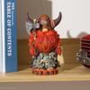 Severské Viking Gnomové Figurky Odolná Viking Válečník Gnom Panenka Ručně Vyráběná Zahradní Pryskyřice Soška Dekor Venkovní Stolní Doplňky