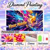 Personalized Pikachu Diamond Art Custom Name 5D Diamond Painting Full Drill DIY Craft