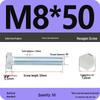 8.8 Grade Hot-Dip Galvanized Hex Bolt Nail M4-M30