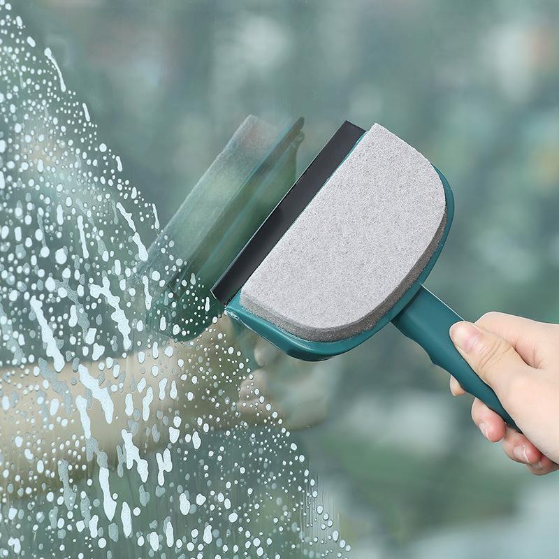 Multifunctional Window Glass Brush, Kitchen Table Tile Sponge Brush, Wiper, Household Cleaning Tool, Window Cleaner
