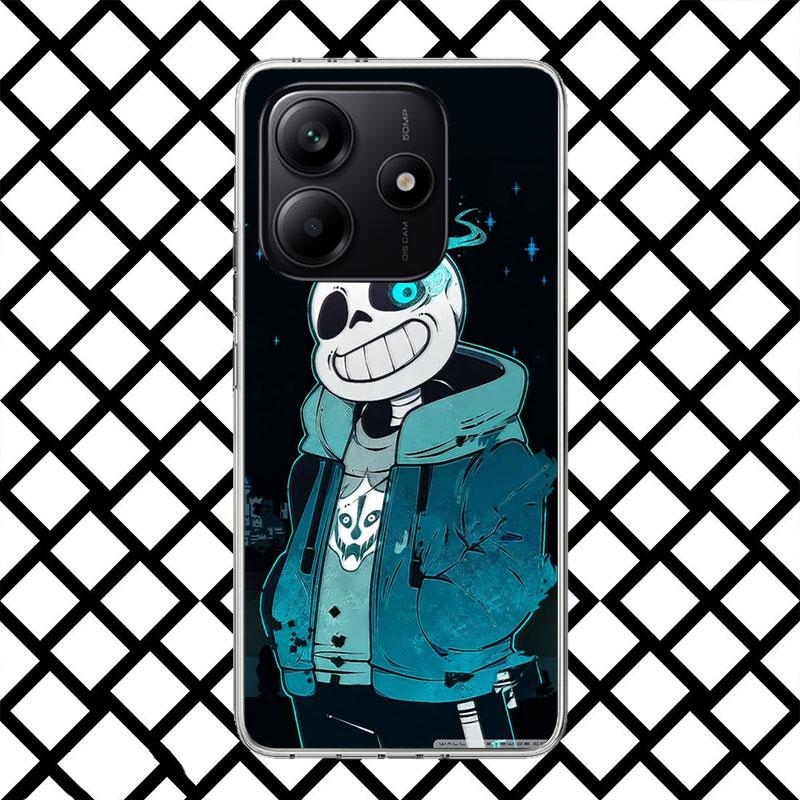 U-Undertale Sans Doggo Phone Case for Xiaomi Redmi Note 15 14 14S 13 12 12S 11 Pro Plus 11E 11T 11S 10S 5G Soft Cover Fundas Red