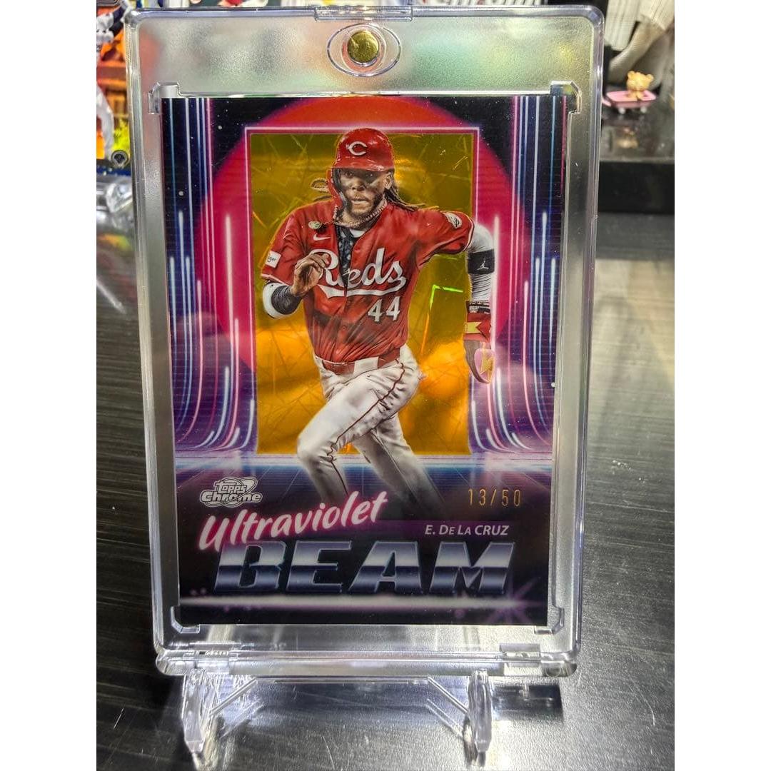 Used Topps Chrome Elly De La Cruz /50