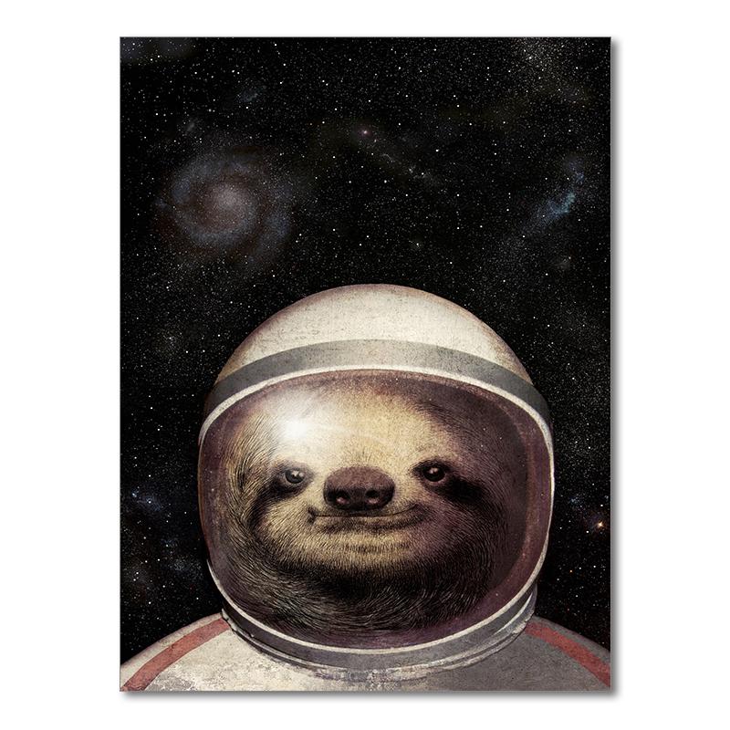 Kids Baby Nursery Room Decor Space Planet Art Print Canvas Painting Pictures for Wall Toile Decoration Murale Paintings Mural