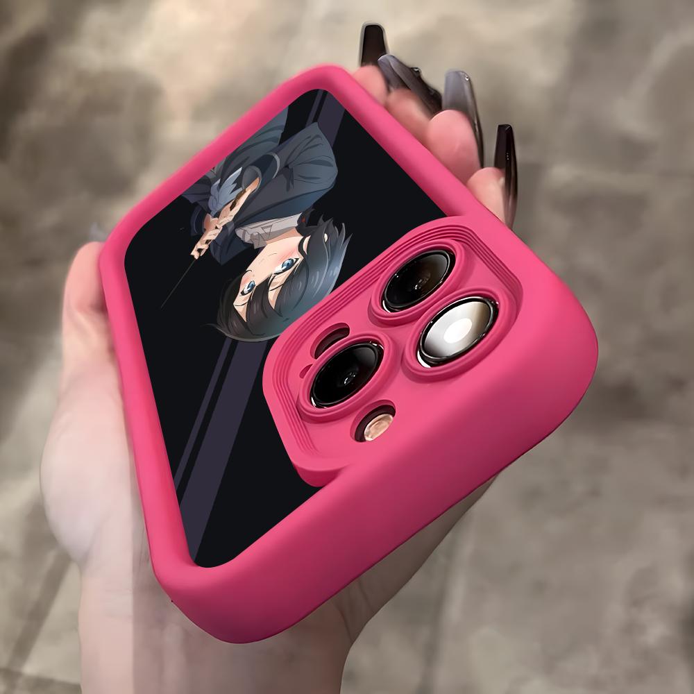 Wandering Witch Saya Phone Case for iPhone 17 16 15 14 13 12 11 Air Pro Max Plus Red Soft TPU Shockproof Cover