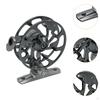 Fly Fishing Reel Baitcasting Compact Labor Saving Right Hand Lightweight Metal Ice