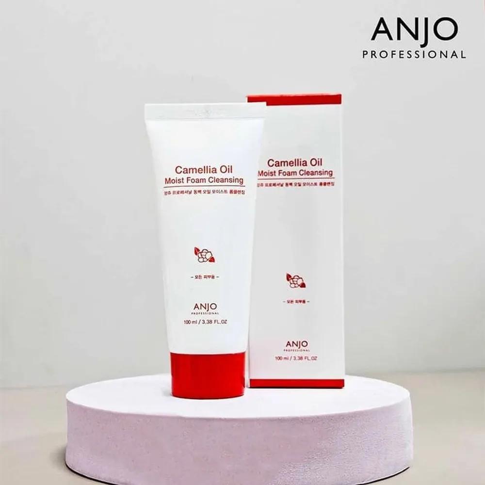 [Milia disappear completely just by washing your face] ANJO Camellia Foam Cleansing 100ml x 3 x 3 (Total 9 pieces)
