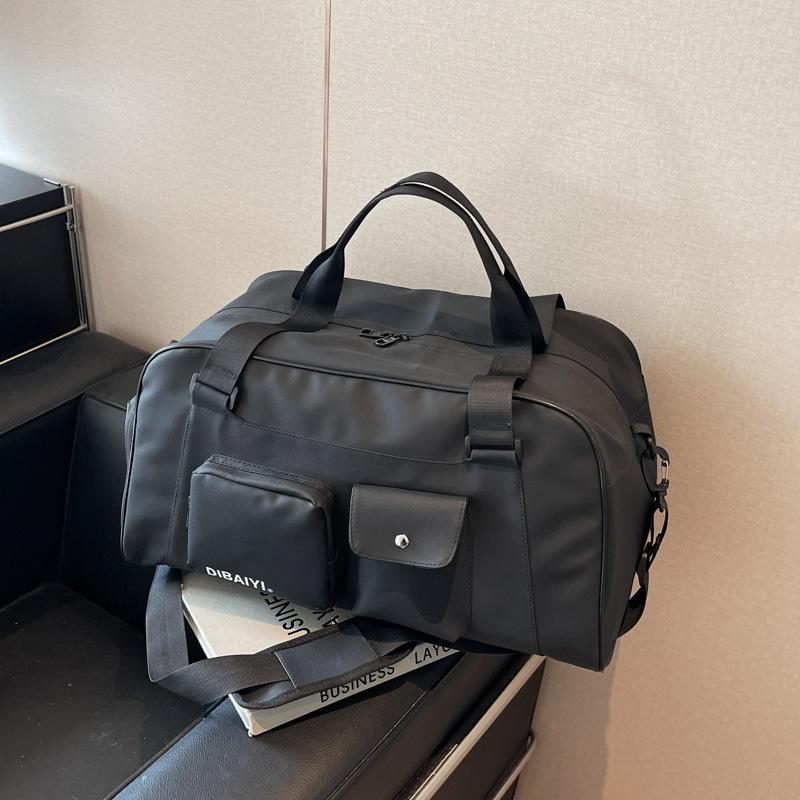 Simple Short-distance Travel Bag Crossbody Large Capacity Sports Yoga Swimming Gym Bag Luggage Storage Handbag