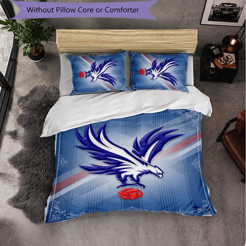 Crystal Palace Themed Bedding 3Pcs Duvet Cover Set Decorative Bed Linen For Teen Room Home Decoration