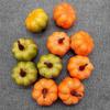 12pcs Simulation Artificial Pumpkin for Restaurant Hotel Home Garden Halloween Wedding Kitchen Decorations Photo Props