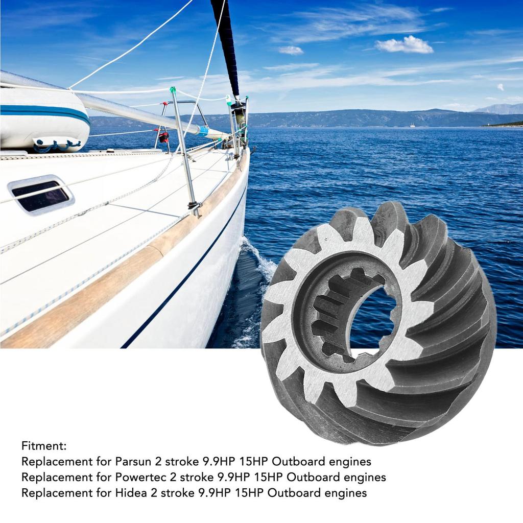 Boat Motor Pinion Gear Bevel 63V 45551 00 Durable Metal Forward Gear for Parsun