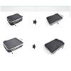 Nylon Waterproof Foldable Storage Bags with Zipper Travel Packing Organizers Set of 3 Lightweight Durable Cubes for Clothes Accessories