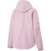 Li Ning Comfortable Casual Solid Color Simple Hooded Zipper Loose Windbreaker Women Outerwear Lotus-Pink Purple AFDU084-4