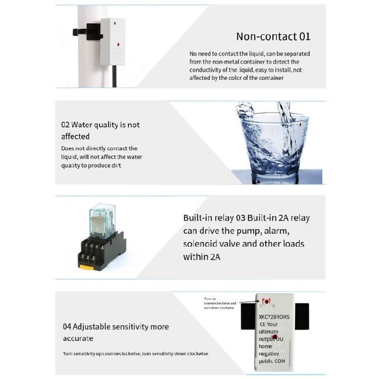 XKC-Y28 Water Level Control Detection Water Level Sensing for Aquarium