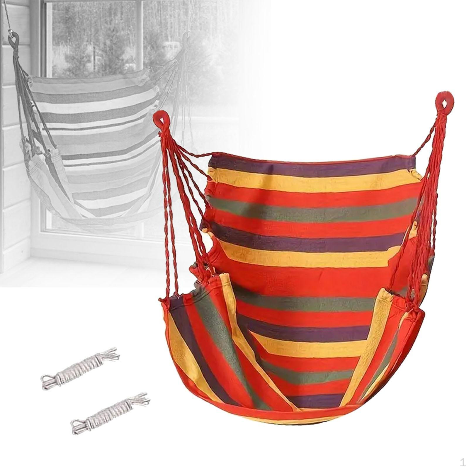 

Гамак кресло походный легкое хранение палуба в помещении дышащий подвесной канат качели Style D