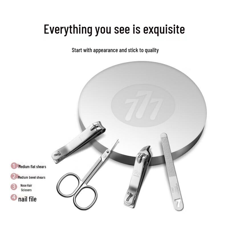 777 Professional Nail Clipper Set