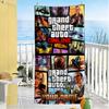 Grand Theft Auto Customizable Name Beach Towel Soft Durable Quick-Dry