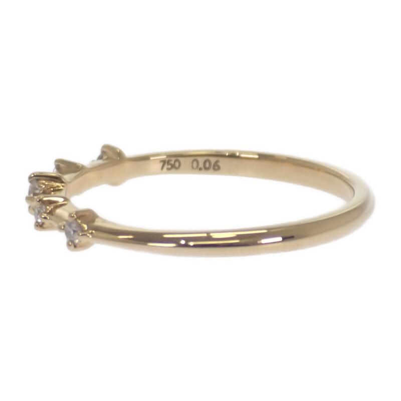 TASAKI RD-R464 #11(JP Size) Ring K18 Yellow Gold Women