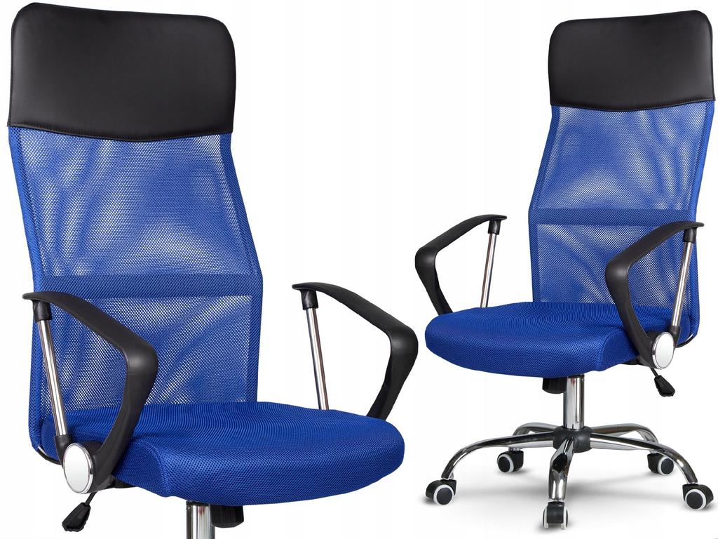 XENOS swivel chair for office, blue